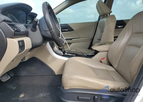 2013 Honda Accord Exl из США, поврежденный, VIN 1HGCR3F88DA024243